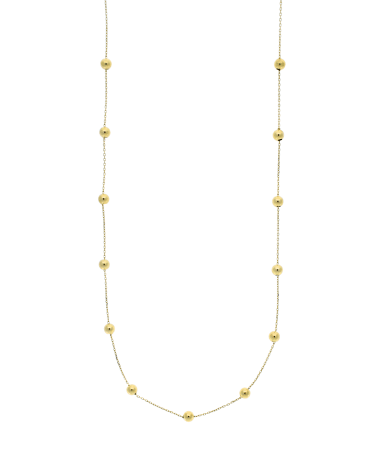 18CT Y/G FANCY NKLT 002